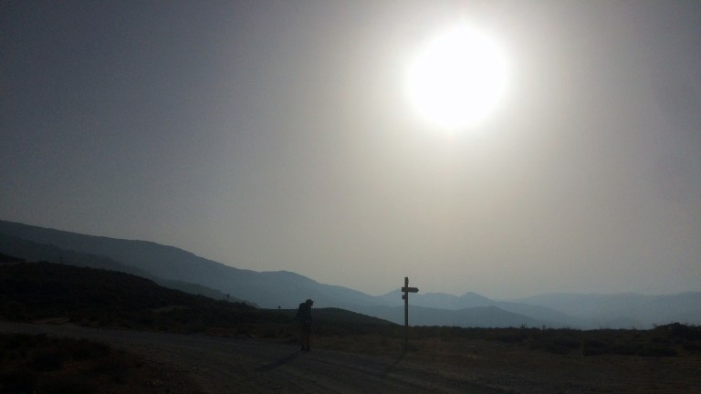 Sunrise over the Sierra Nevada